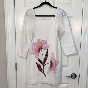 Cleobell Electra White Mini Dress size S